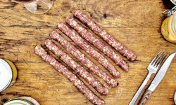 Ferme de Vertessec - Saucisse de volailles par 6 - 430g