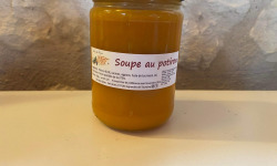 Des Poules et des Vignes à Bourgueil - Soupe de Potiron du jardin