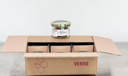 La Panacée bio - Têtes d'ail noir Demeter en bocal - carton de 6 unités