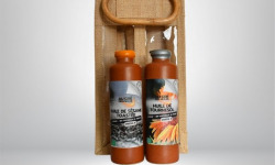 Adal Terra - Huiles de Sésame Toasté Biodynamique et Tournesol Bio 2X200ml