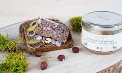 Venandi Sauvage par Nature - Terrine Cerf Sauvage Français aux Trompettes de la mort et Noisettes