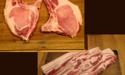 La Borda Aurosa - [Précommande] Colis "Grilladou" de Porc Noir AB - 3kg