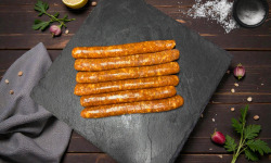 Ferme des Gravelines - SAUCISSES MERGUEZ X8 - 100% POULET BIO