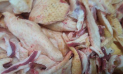 Des Poules et des Vignes à Bourgueil - Viande , peau et gras  de canard gras