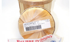 La Fromagerie PonPon Valence - Beurre doux en motte d'Isigny AOP à la coupe