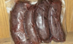 Le Pré de la Rivière - [Précommande] 4 Boudin Bio de Porc Blanc de l'ouest - 480g env