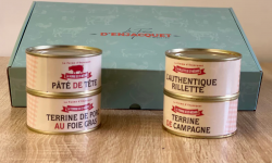 La ferme d'Enjacquet - Coffret de Terrines Maison – Le goût d’antan, 100 % fermier