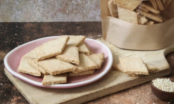 Les Mirliflores - Biscuits sésame grillé et fleur de sel 120g