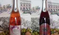 Cave Creuzet - Les Caves aux Caux - Vin pétillant Rosé - Lot de 3 Brut et 3 Demi-sec