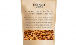 Esprit Zen - Noix de Cajou au Piment d'Espelette AOP - Sachet refermable 400g