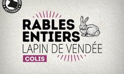 Boucherie Moderne - RABLES ENTIERS DE LAPIN DE VENDÉE - 5kg