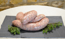 Ferme Joos - 2 saucisses campagnardes de porc : ferme du Grommendyck