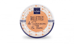 La Perle des Dieux - Rillettes de saumon et thon - lot de 4 boîtes