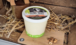 La Bel'glace - Crème glacée Café Blanc 1L HVE