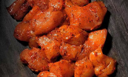 Ferme des Hautes Granges - Emincé de dinde au piment d'espelette pour plancha/pierrade - 300gr