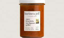 Karine & Jeff - Sauce bruschetta aux légumes grillés 6x200g