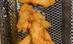 Des Poules et des Vignes à Bourgueil - Friture  de Crêtes de coq