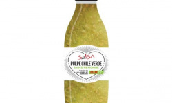 Salsamour - Pulpe / coulis piment jalapeno vert piquante 990g