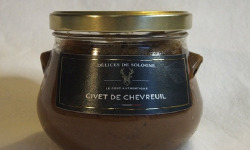 Délices de Sologne - Civet de chevreuil - 750g