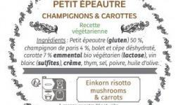 Les Bocaux du Bistrot - Petit épeautre « façon risotto », aux champignons & carottes