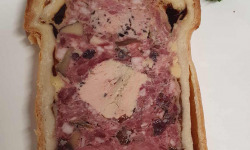 Ferme de la Paumerais - PATE EN CROUTE EN TRANCHE - 200 Gr (1 tranche)
