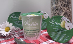Lait Prairies du Boulonnais - Yaourt brassé à la poire x4