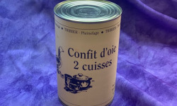 Ferme de Pleinefage - Confits d'oie (2 cuisses) - Boîte de 650g