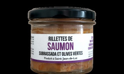 ONAKE - Le Fumoir du Pays Basque - Terrine de Saumon Sobrassada et olives vertes x15