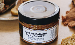 Leohia - Pâté de canard et son médaillon de Foie Gras (30%) 190g