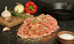 La Ferme du Chaudron - Emincé nature de Porc BIO - 500gr