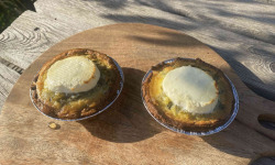 Ferme Sinsac - Tarte aux courgettes, tomates et chèvre pour 2 personnes