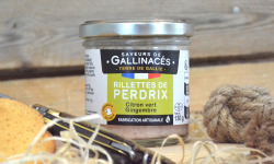Terre de Gallie - Rillettes de perdrix citron vert et gingembre