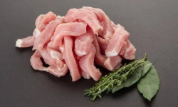Ferme Bret - Emincé de porc sous vide  - Poche de 2,5KG