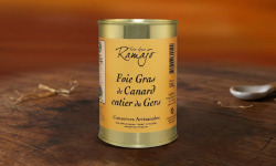 Maison Ramajo - Foie gras de canard entier IGP Gers 350g  - Boite fer