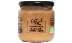 CLAC Conserverie - Dessert pomme poire bio - 400g