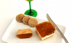 Traiteur Gourmet d'Alsace - Foie gras de Canard IGP du Sud ouest origine France et sa gelée au Gewurtztraminer 200Gr