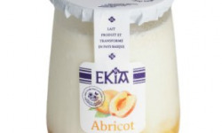 Bastidarra - Ekia - Yaourts bi couche Abricot - 4 Pots