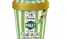 Les Glaces du Semnon - La Mémère - Glace Fleur de lait et Huile d'olive La Mémère
