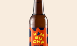 Omie - Kombucha aux feuilles de figuier bio (x3) - feuilles de la Drôme - 33 cl