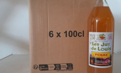 Le Domaine du Framboisier - Les Jus de Louis Pomme 100% Pur Jus 6 x 1L