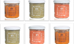 Les délices de Noémie - Petits pots bébé 6 Mois: Aubergine, Petit Pois-menthe, Carottes Nouvelles-cumin (x6)