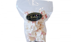 Les Gourmandises de Luline - Mini Meringues aux éclats de pralines 75g
