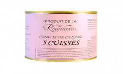 La Ferme des Roumevies - 5 cuisses de canard confites 1000g