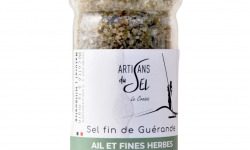 Artisans du Sel - Moulin à Sel à l'Ail et Fines Herbes 80g x 9