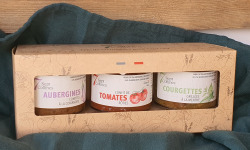 Sept Collines - Trio de tartinables pour l'apéritif aux LEGUMES D'ETE