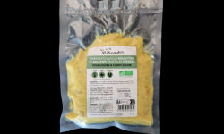 Les Saisissantes - Préparation pour boulettes et steaks végétaux - pois cassés & curry jaune - 4 paquets de 220g