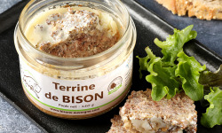 Bisons d'Auvergne - Terrine De Bison - 80% Viande de Bison