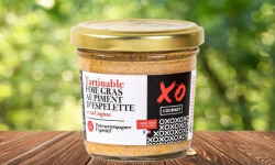 XO Gourmet - Tartinable au foie gras, au piment d'Espelette et au cognac 80g