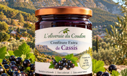 L'OLIVERAIE DU COUDON - CONFITURE EXTRA DE CASSIS – 370 G