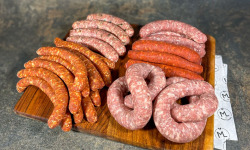 Maison Lascours - Pack "de l'Été" - Saucisses - 3,42kg